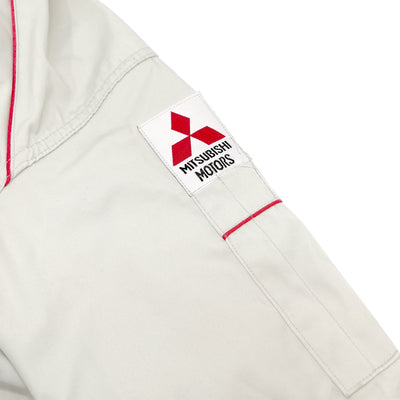 Vintage JDM Japan Mitsubishi Motors Car Plaza Coveralls Tsunagi Mechanic Suite - Sugoi JDM
