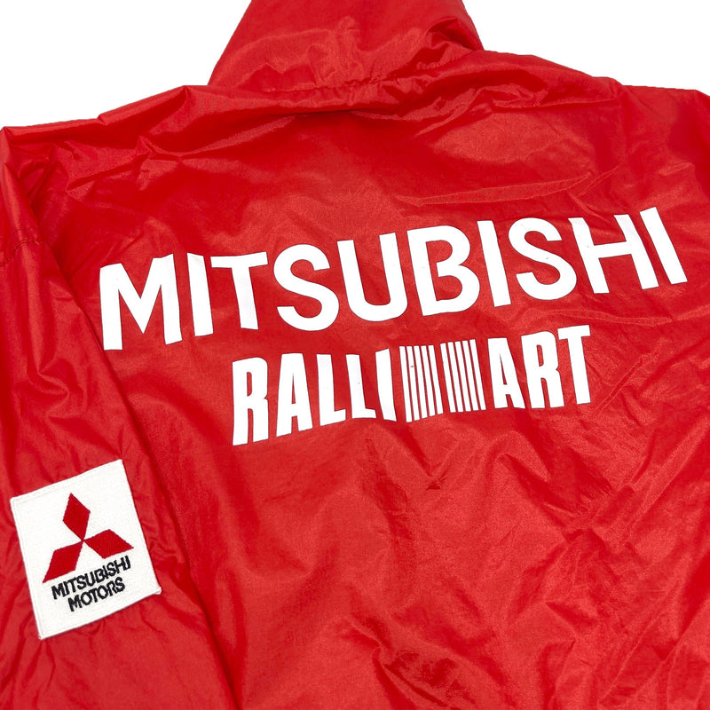 Vintage JDM Japan Mitsubishi Ralliart Racing Lancer Dealer Team Jacket - Sugoi JDM