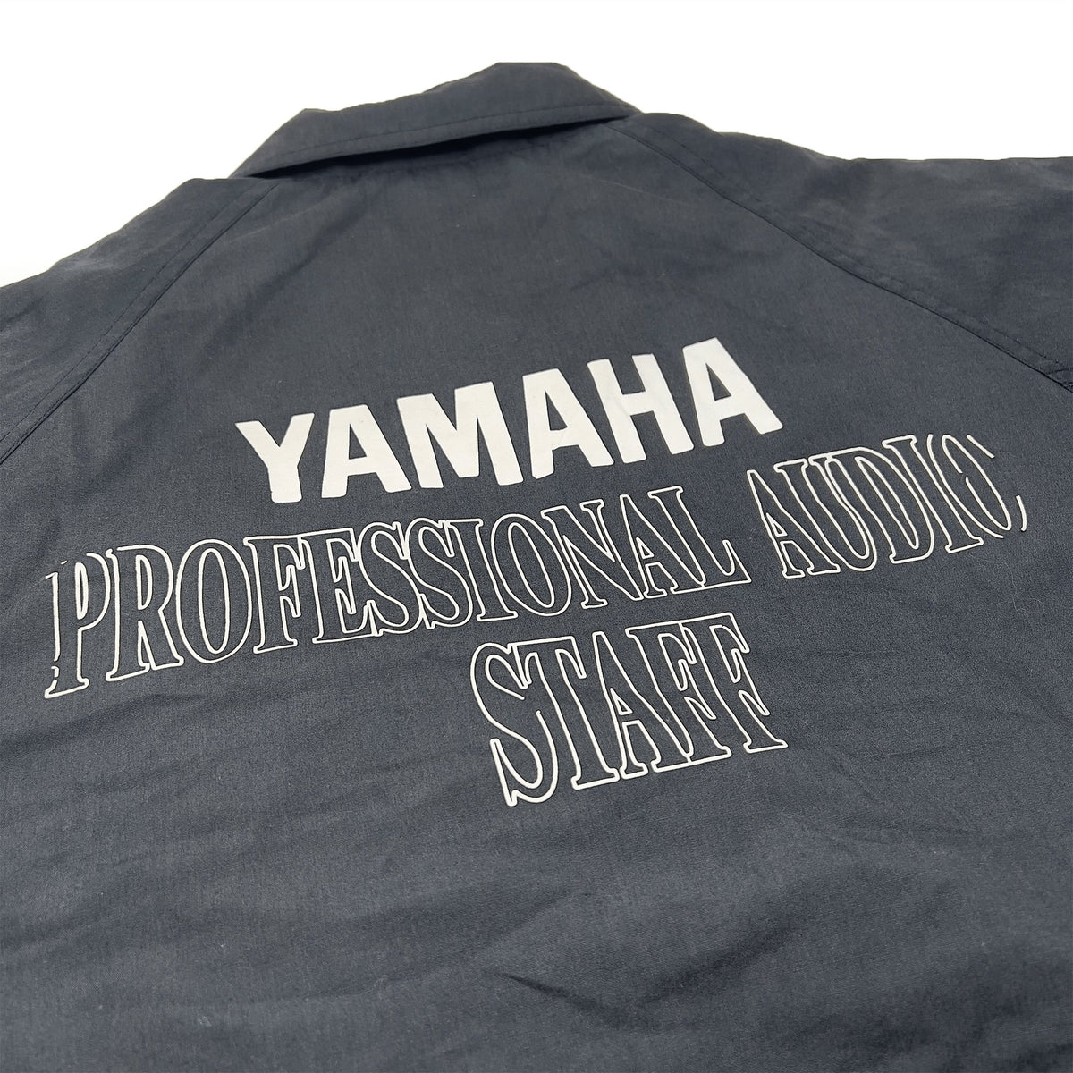 Vintage JDM Japan Yamaha Professional Audio Staff Jacket Black - Sugoi JDM