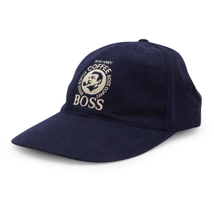Vintage Limited Edition Japanese Suntory Boss Coffee Hat Cap Blue - Sugoi JDM