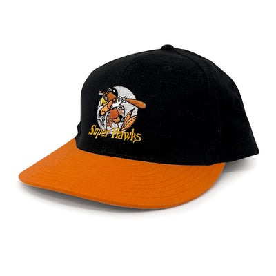 Vintage NPB Japanese Baseball Fukuoka Daiei Super Hawks Promotional Hat - Sugoi JDM