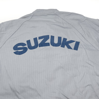 Vintage Showa Era JDM Japan Suzuki Mechanic Coveralls Tsunagi Light Blue - Sugoi JDM