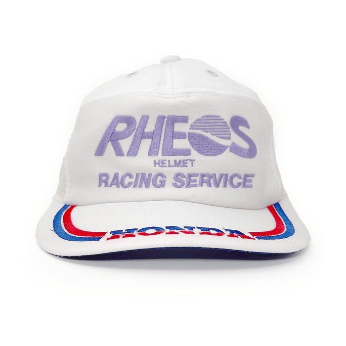 Vintage Showa Japan Honda Racing F1 Rheos Helmet Ayrton Senna Racing Hat Cap - Sugoi JDM
