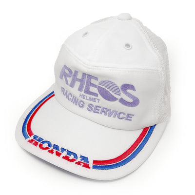 Vintage Showa Japan Honda Racing F1 Rheos Helmet Ayrton Senna Racing Hat Cap - Sugoi JDM
