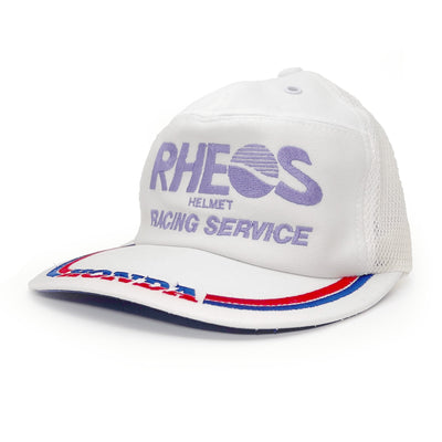 Vintage Showa Japan Honda Racing F1 Rheos Helmet Ayrton Senna Racing Hat Cap - Sugoi JDM