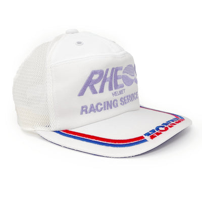 Vintage Showa Japan Honda Racing F1 Rheos Helmet Ayrton Senna Racing Hat Cap - Sugoi JDM