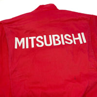 Vintage WRC JDM Japan Ralliart Mitsubishi Motors Mechanic Coveralls Tsunagi Red - Sugoi JDM